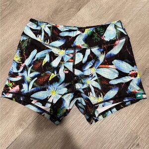 Floral Athletic Women's Shorts